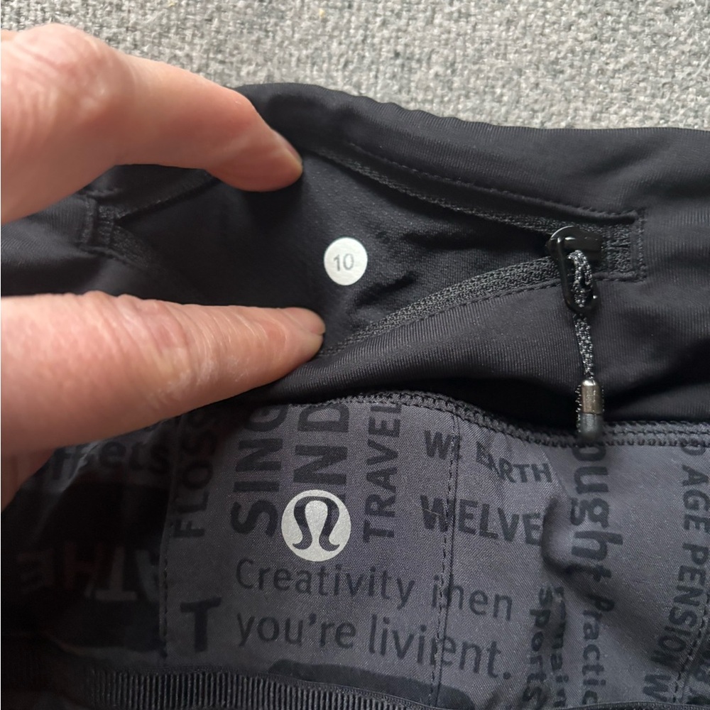 Lululemon Super Rare Manifesto Pacesetter Skirt Sz 10 Skort pickleball tennis - Picture 5 of 5